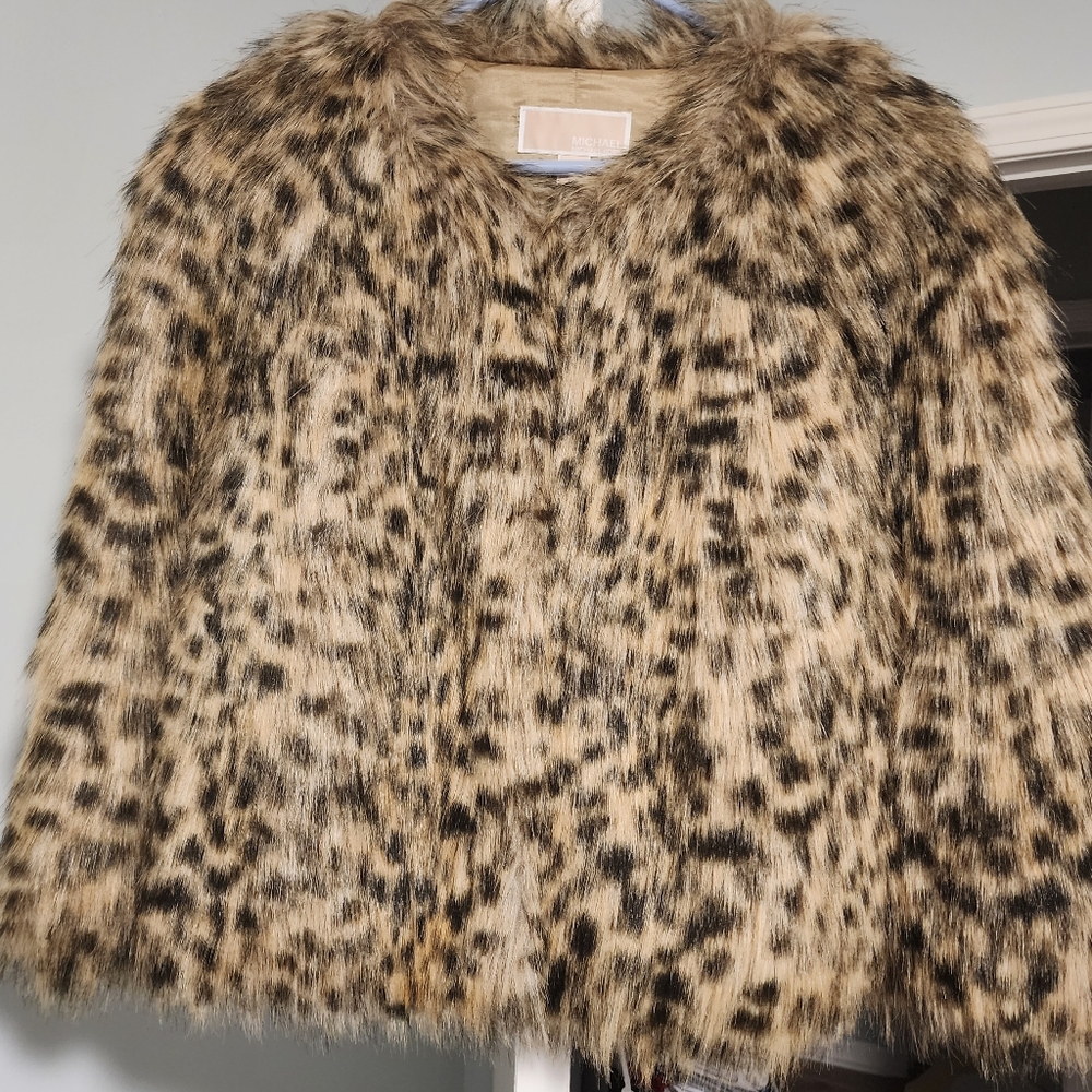 Michael Kors Faux Fur Jacket